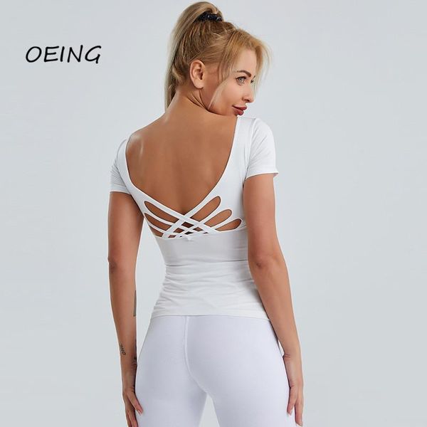 yoga outfit entgoing open back workout for woen crop women shirts short sleeve fitness running activewear
yoga outfit entgoing open back workout for woen crop women shirts short sleeve fitness running activewear
