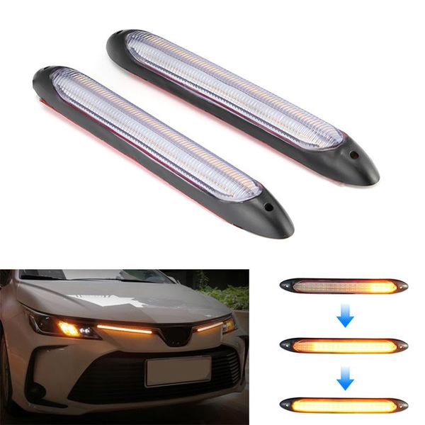 emergency lights niscarda 2x led car drl daytime running waterproof universal auto headlight sequential turn signal yellow flowing lamp
emergency lights niscarda 2x led car drl daytime running waterproof universal auto headlight sequential turn signal yellow flowing lamp