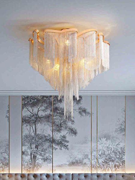 tassel ceiling lamp nordic post-modern designer light luxury living room bedroom lights
tassel ceiling lamp nordic post-modern designer light luxury living room bedroom lights