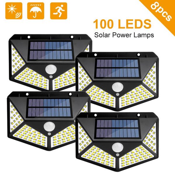 solar lamps 8pcs 100 led light outdoor motion sensor waterproof garden decoration sunlight powered patio wall
solar lamps 8pcs 100 led light outdoor motion sensor waterproof garden decoration sunlight powered patio wall