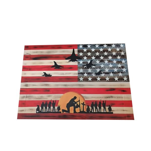 american flag kneel soldier wall art independence day reinforced chevron board accessories wholesale
american flag kneel soldier wall art independence day reinforced chevron board accessories wholesale