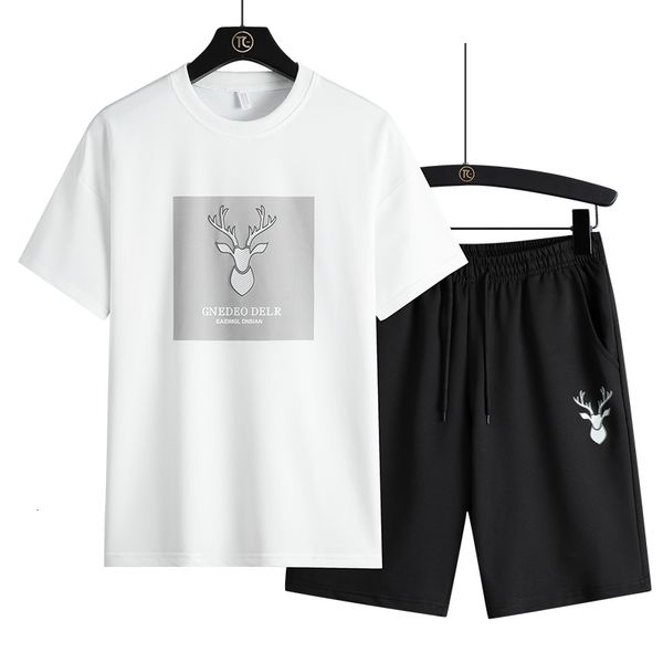 men's tracksuits summer fashion casual brand set tracksuit sportswear track suits male sweatsuit short sleeves t shirt 2 piece set, Gray
men's tracksuits summer fashion casual brand set tracksuit sportswear track suits male sweatsuit short sleeves t shirt 2 piece set, Gray