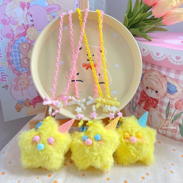 pendant necklaces original lolita handmade necklace plush star hairpin keychain lo gadget cute sweet chic jk, Silver
pendant necklaces original lolita handmade necklace plush star hairpin keychain lo gadget cute sweet chic jk, Silver