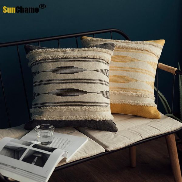 cushion/decorative pillow yellow stripe embroidery handmade cover home decor grey geometric cushion coverpillow case sham 30x50cm/45x45cm
cushion/decorative pillow yellow stripe embroidery handmade cover home decor grey geometric cushion coverpillow case sham 30x50cm/45x45cm