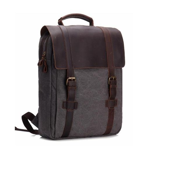 backpack vintage fashion leather military canvas men women school bag bagpack rucksack mochila
backpack vintage fashion leather military canvas men women school bag bagpack rucksack mochila