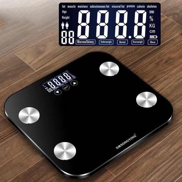 bakeey smart electronic scales home accurate human body weighing measuring fat scale - black
bakeey smart electronic scales home accurate human body weighing measuring fat scale - black