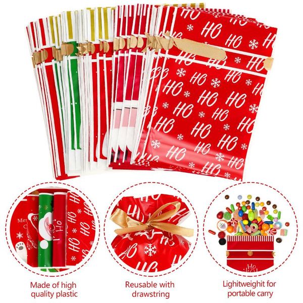 gift wrap 50pcs christmas drawstring bags packaging wedding party cute drawable present supplies for birthday xmas
gift wrap 50pcs christmas drawstring bags packaging wedding party cute drawable present supplies for birthday xmas