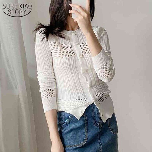 korean clothes sun proof knitted cardigans for women pearl buckle solid colors hollow out women's sweaters female 9826 210508, White
korean clothes sun proof knitted cardigans for women pearl buckle solid colors hollow out women's sweaters female 9826 210508, White