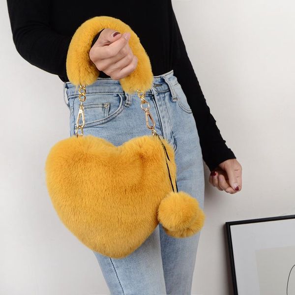 evening bags cute faux fur winter handbags plush ladies heart shaped shoulder bag female clutch purse love messenger for women
evening bags cute faux fur winter handbags plush ladies heart shaped shoulder bag female clutch purse love messenger for women