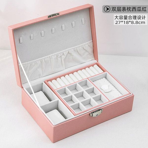 necklace jewelry box hand earring finishing simple wooden with lock storage large capacity earrings boxes & bins
necklace jewelry box hand earring finishing simple wooden with lock storage large capacity earrings boxes & bins
