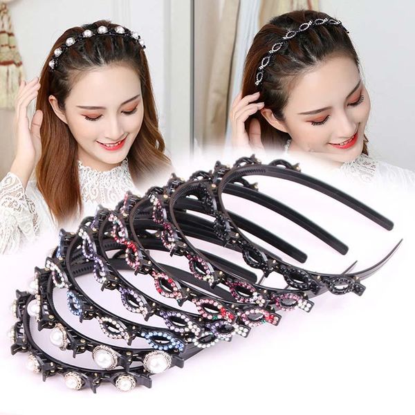 fashion multilayer hollow woven headband braiding device double bangs hairstyle hairband rhinestone braided hair accessorie accessories
fashion multilayer hollow woven headband braiding device double bangs hairstyle hairband rhinestone braided hair accessorie accessories