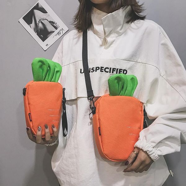 funny little waist girl fashion versatile messenger bag canvas single shoulder soft cute carrot fanny pack for women bags
funny little waist girl fashion versatile messenger bag canvas single shoulder soft cute carrot fanny pack for women bags