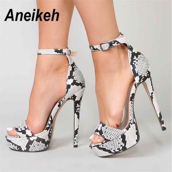 aneikeh serpentine high heels sandals summer ankle strap open toe party dress 14.5cm platform gladiator women shoes 42 210610, Black
aneikeh serpentine high heels sandals summer ankle strap open toe party dress 14.5cm platform gladiator women shoes 42 210610, Black