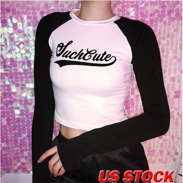 women's t-shirt 2021 women autumn t shirt such cute print crop tee long sleeve black and white patch ladies costume fashion
women's t-shirt 2021 women autumn t shirt such cute print crop tee long sleeve black and white patch ladies costume fashion