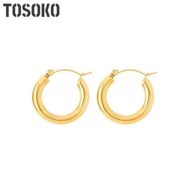 hoop & huggie tosoko stainless steel jewelry high level sense circle small earring fashion for women bsf310, Golden;silver
hoop & huggie tosoko stainless steel jewelry high level sense circle small earring fashion for women bsf310, Golden;silver