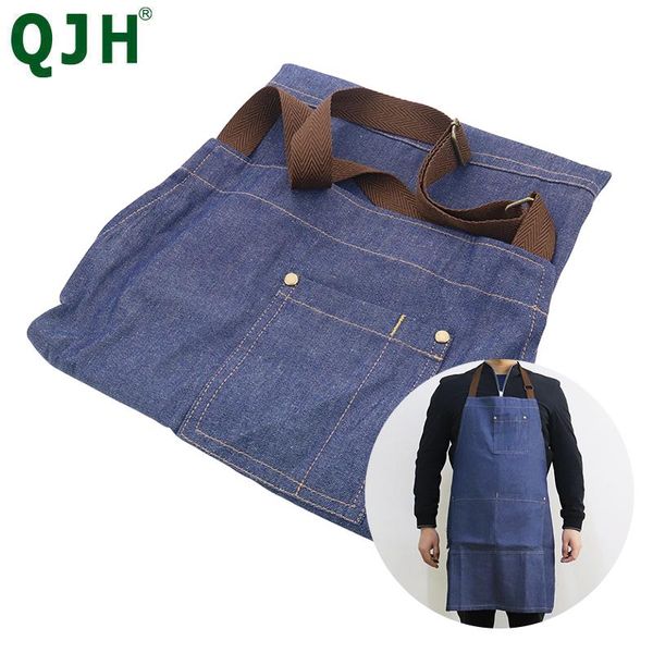 handmade leather goods apron, tool overalls,denim simple anti-fouling uniform apron aprons
handmade leather goods apron, tool overalls,denim simple anti-fouling uniform apron aprons