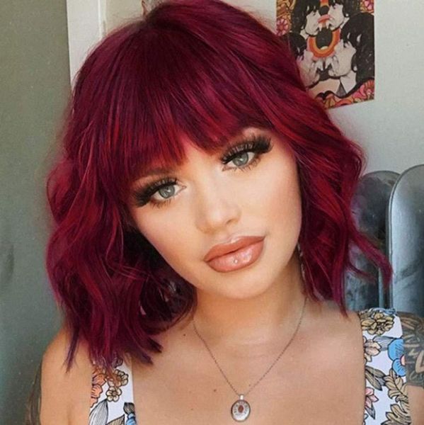 synthetic lace hair wigs loose body wave curly short hairs sets, artificial fiber wig suitable for all kinds of people in europe and america, Black
synthetic lace hair wigs loose body wave curly short hairs sets, artificial fiber wig suitable for all kinds of people in europe and america, Black