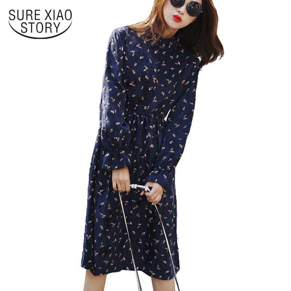 casual dresses 2021 arrived fashion women sweet long sleeved elegant vintage plus size print button d153 30, Black;gray
casual dresses 2021 arrived fashion women sweet long sleeved elegant vintage plus size print button d153 30, Black;gray