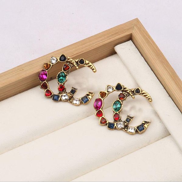 luxury designers stud 18k gold plated brand letters charm earrings geometric fashion women colorful rhinestone earring for wedding party jew, Golden
luxury designers stud 18k gold plated brand letters charm earrings geometric fashion women colorful rhinestone earring for wedding party jew, Golden