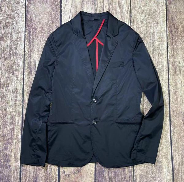 men's jackets autumn men's lightweight breathable waterproof stitching suit jacket, Black;brown
men's jackets autumn men's lightweight breathable waterproof stitching suit jacket, Black;brown