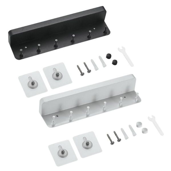 hooks & rails wall-mounted storage rack key holder hat umbrella stand shelf with for book kitchen bathroom tools organizer
hooks & rails wall-mounted storage rack key holder hat umbrella stand shelf with for book kitchen bathroom tools organizer