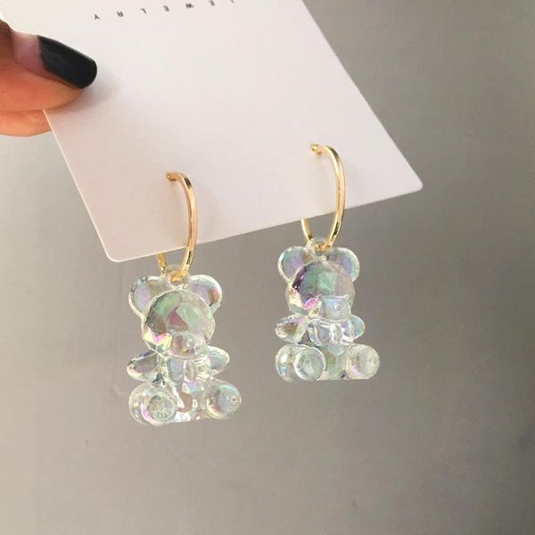 dangle & chandelier trendy ins fashion transparent acrylic three-dimensional bear sweet funny simple long earrings for women, Silver
dangle & chandelier trendy ins fashion transparent acrylic three-dimensional bear sweet funny simple long earrings for women, Silver