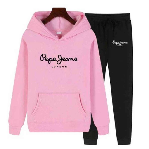 2021 fashion matching women's autumn and winter sportswear suits brand printed, Black
2021 fashion matching women's autumn and winter sportswear suits brand printed, Black