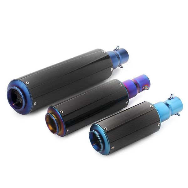 motorcycle exhaust system 38-51mm /1.5in-2in universal pipe carbon fiber muffler db killer for r6 r3 r1 fz6 cb600 mt07
motorcycle exhaust system 38-51mm /1.5in-2in universal pipe carbon fiber muffler db killer for r6 r3 r1 fz6 cb600 mt07
