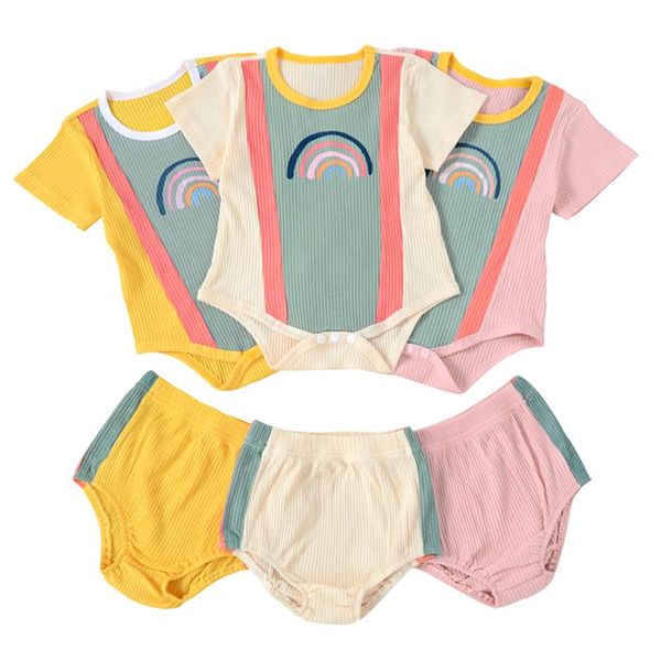 3colors born baby boy girl clothing set short sleeve romper solid shorts outfit 2pcs 0-24m sets, White
3colors born baby boy girl clothing set short sleeve romper solid shorts outfit 2pcs 0-24m sets, White