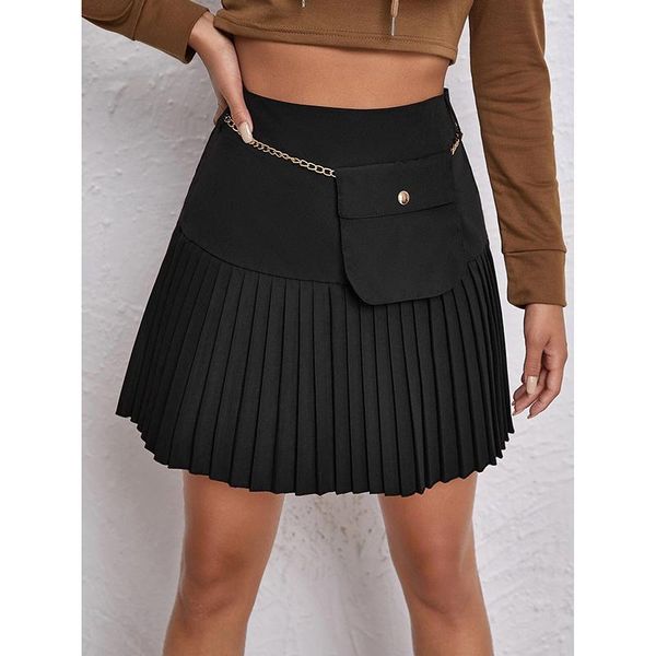 skirts summer sports fitness shorts women's anti-glare short skirt side zipper pleated mini black gothic women e girl
skirts summer sports fitness shorts women's anti-glare short skirt side zipper pleated mini black gothic women e girl