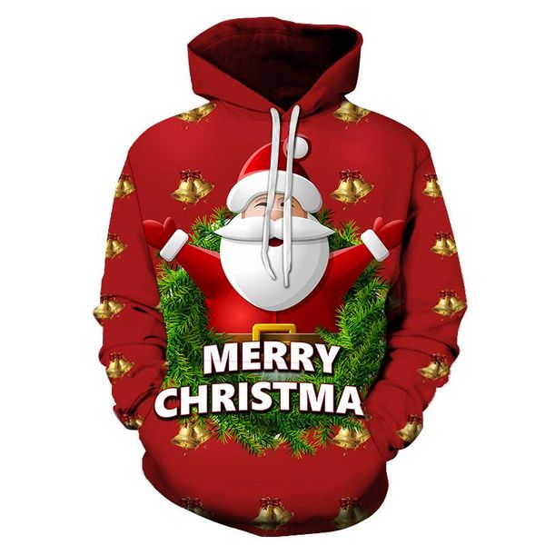 e-baihui christmas checkered fawn hoodie visual impact party punk gothic round neck sweater hoodie, Black
e-baihui christmas checkered fawn hoodie visual impact party punk gothic round neck sweater hoodie, Black