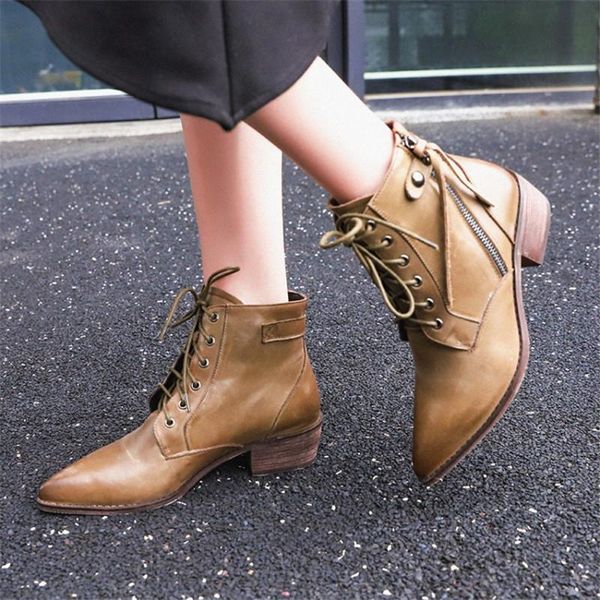boots pxelena retro rome zipper lace up women autumn winter ankle genuine cow leather med heels combat punk motorcycle shoes 42, Black
boots pxelena retro rome zipper lace up women autumn winter ankle genuine cow leather med heels combat punk motorcycle shoes 42, Black