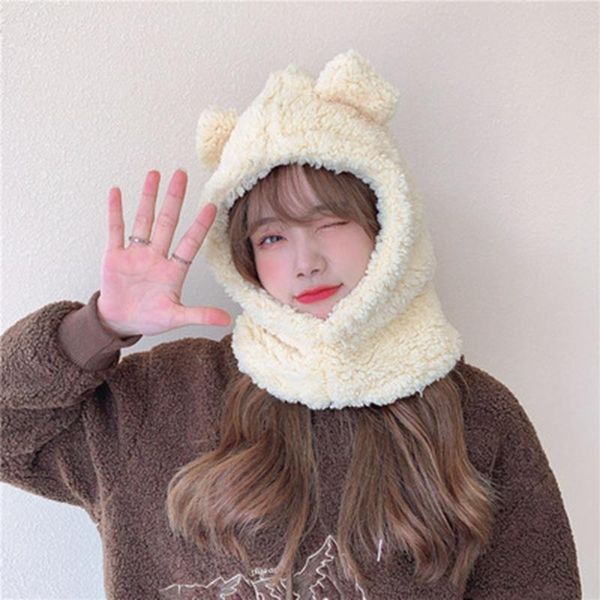 hats, scarves & gloves sets female winter sweet and lovely bear ear scarf thickened warm hood, Blue;gray
hats, scarves & gloves sets female winter sweet and lovely bear ear scarf thickened warm hood, Blue;gray