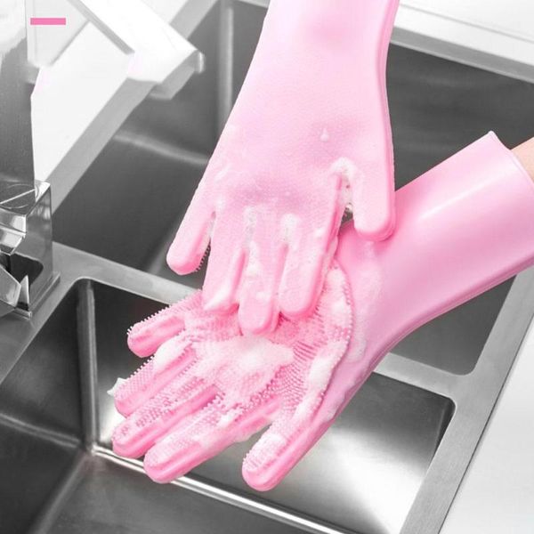 2pcs silicone cleaning gloves kitchen magic dish washing glove for household scrubber rubber clean tool disposable
2pcs silicone cleaning gloves kitchen magic dish washing glove for household scrubber rubber clean tool disposable