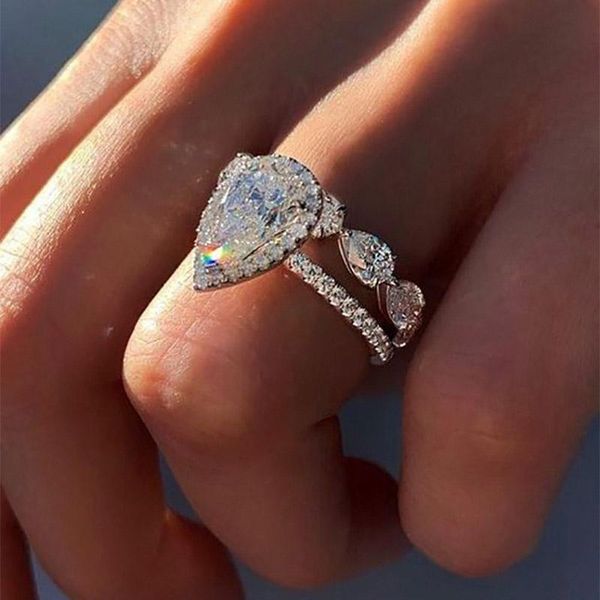 wedding rings korean style women's ring with waterdrop + cubic zirconia wihte gold color fashion female finger jewelry wholesale kcr043, Slivery;golden
wedding rings korean style women's ring with waterdrop + cubic zirconia wihte gold color fashion female finger jewelry wholesale kcr043, Slivery;golden