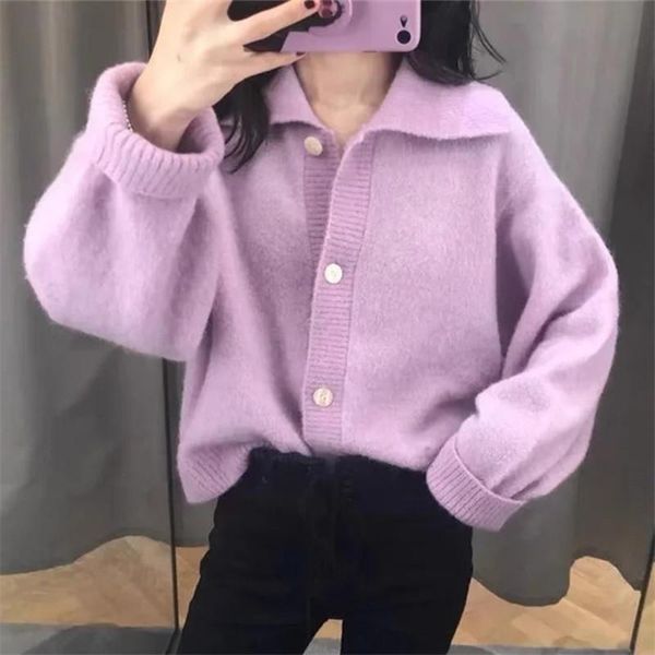 women's knits & tees women knitted cardigans sweater korea style autumn long sleeve loose casual sailor collar solid knit outwear femal, White
women's knits & tees women knitted cardigans sweater korea style autumn long sleeve loose casual sailor collar solid knit outwear femal, White
