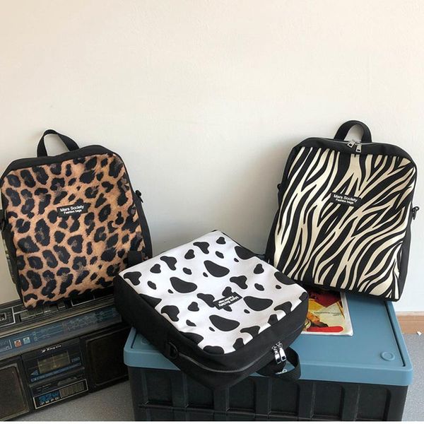 backpack leopard cows zebra pattern women's travel student shoulder bag lady rucksack schoolbag crossbody couple
backpack leopard cows zebra pattern women's travel student shoulder bag lady rucksack schoolbag crossbody couple