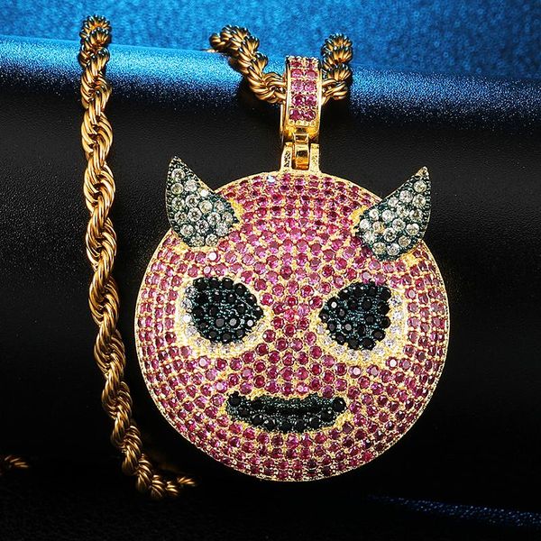pendant necklaces hip hop bling iced out cubic zircon ghost copper gold color & necklace for men women jewelry, Silver
pendant necklaces hip hop bling iced out cubic zircon ghost copper gold color & necklace for men women jewelry, Silver