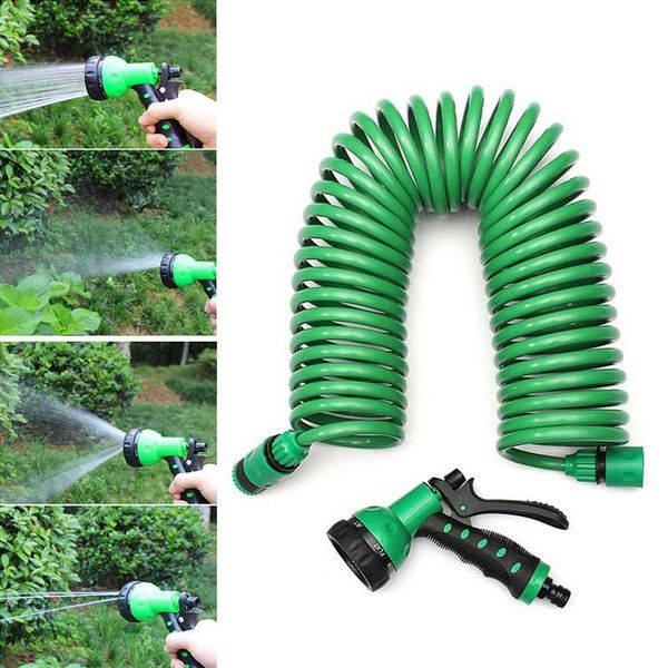 watering equipments plastic spring tube convenient garden supplies spray gun retractable hose set durable
watering equipments plastic spring tube convenient garden supplies spray gun retractable hose set durable