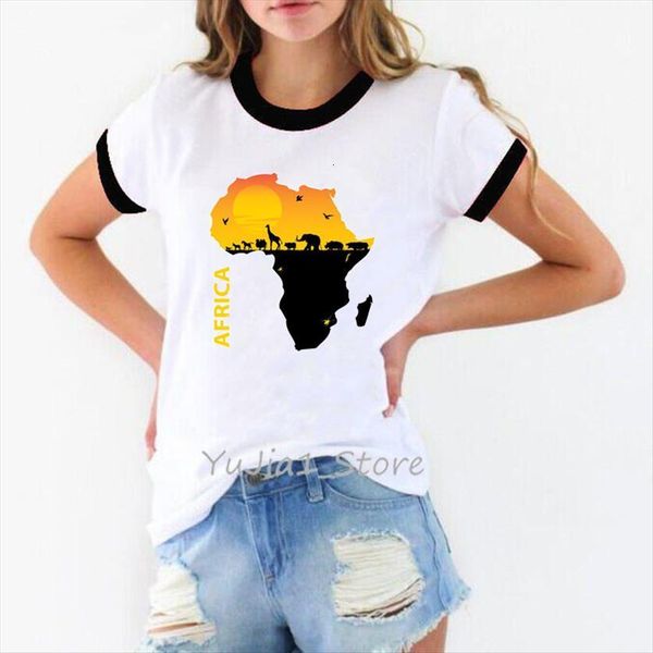 novelty africa map tee womens love home print graphic black queen hip hop melanin shirt woman funny wholesale, White
novelty africa map tee womens love home print graphic black queen hip hop melanin shirt woman funny wholesale, White