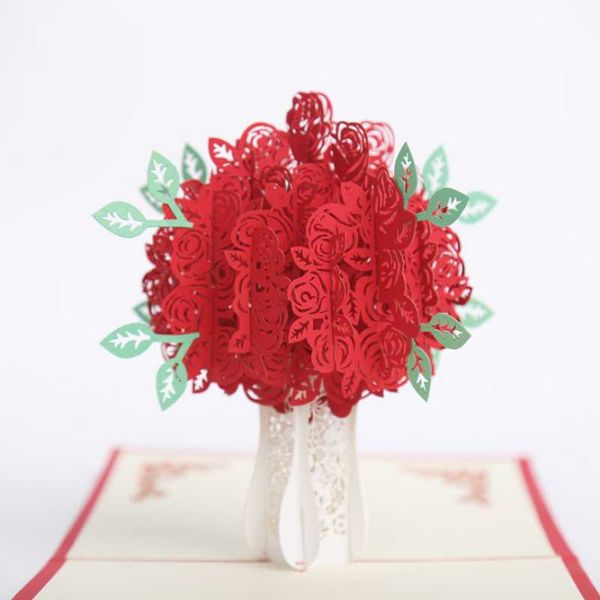 greeting cards 3d stereoscopic card rose christmas wedding invitation hansel valentine's day thanksgiving
greeting cards 3d stereoscopic card rose christmas wedding invitation hansel valentine's day thanksgiving