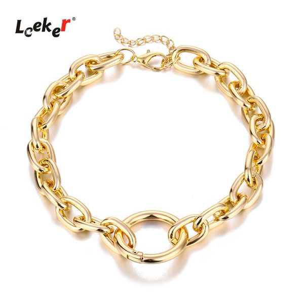 chokers leeker vintage geometric hollow ring link gold silver color mixed necklaces chain choker for women jewelry 382 lk6, Golden;silver
chokers leeker vintage geometric hollow ring link gold silver color mixed necklaces chain choker for women jewelry 382 lk6, Golden;silver