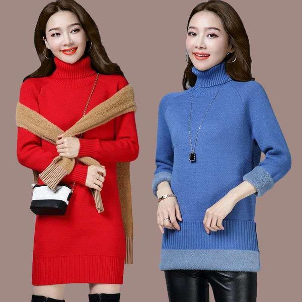 women's sweaters 2021 autumn winter forefair knitted female dress sweater solid long sleeve casual elegant warm women turtleneck dresse, White;black
women's sweaters 2021 autumn winter forefair knitted female dress sweater solid long sleeve casual elegant warm women turtleneck dresse, White;black