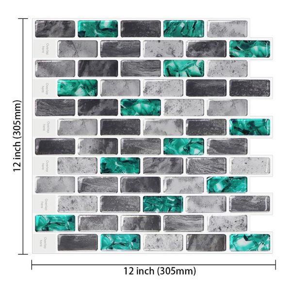 wall stickers strong adhesive waterproof wallpaper 3d peel and stick black tiles - 1 sheet
wall stickers strong adhesive waterproof wallpaper 3d peel and stick black tiles - 1 sheet