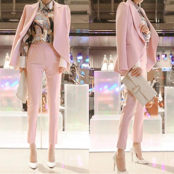 women's suits & blazers fashion suit jacket and pants two pieces formal work office shoulder oblique button blazer slim, White;black
women's suits & blazers fashion suit jacket and pants two pieces formal work office shoulder oblique button blazer slim, White;black