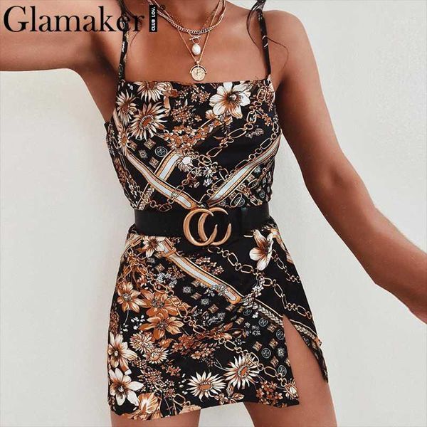 glamaker ethnic floral printed sundress women sleeveless summer spring holiday slim mini dress elegant fashion short 2021 casual dresses, Black;gray
glamaker ethnic floral printed sundress women sleeveless summer spring holiday slim mini dress elegant fashion short 2021 casual dresses, Black;gray