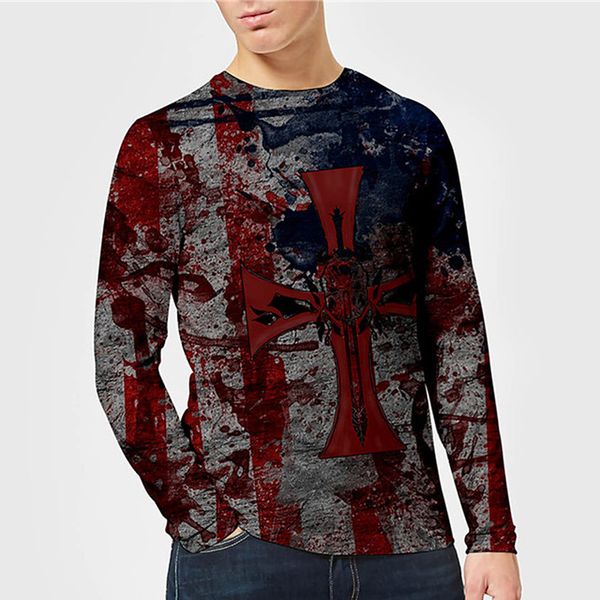 little cross mens 3d print t-shirt visual impact party streetwear round neck long sleeves graphic optical illusion plus size print daily, White;black
little cross mens 3d print t-shirt visual impact party streetwear round neck long sleeves graphic optical illusion plus size print daily, White;black