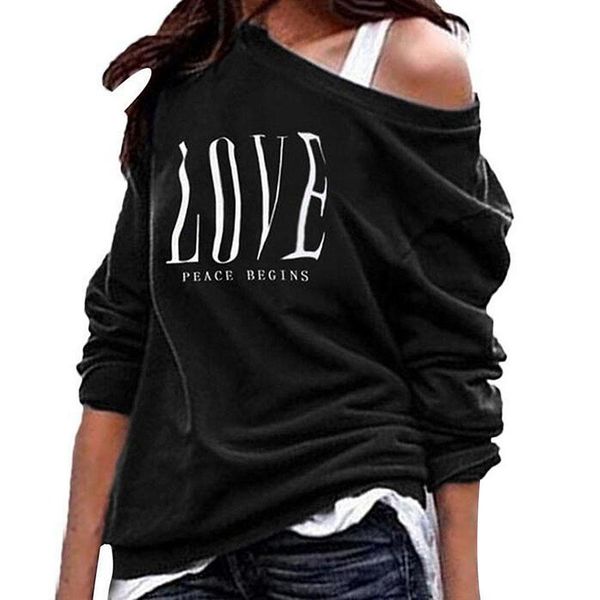skew neck one womens t shirt off shoulder sweatshirt love letter print long sleeve pullover plus size, White
skew neck one womens t shirt off shoulder sweatshirt love letter print long sleeve pullover plus size, White