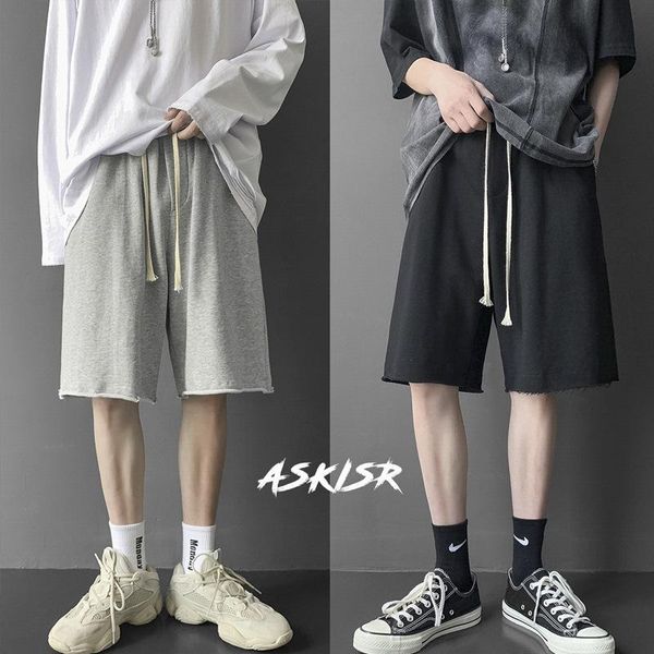 men's shorts pure color summer brand clothing hip hop streetwear male short pant siksilk casual silk men 2021, White;black
men's shorts pure color summer brand clothing hip hop streetwear male short pant siksilk casual silk men 2021, White;black