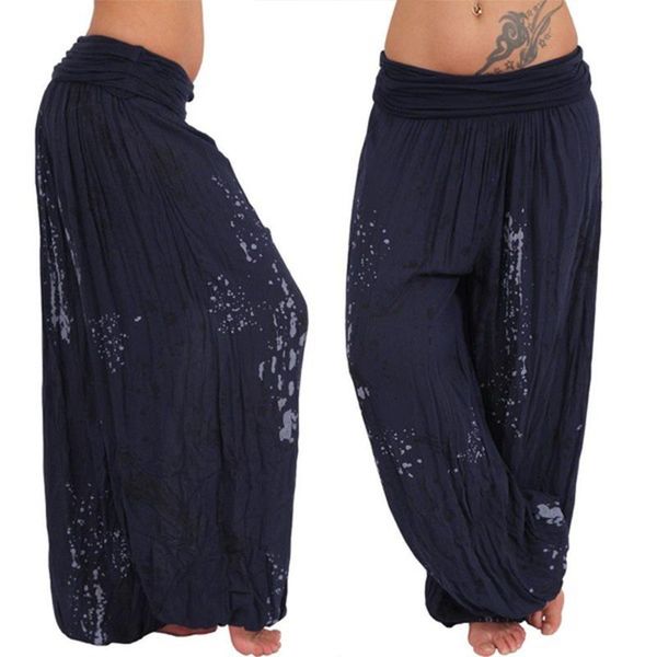 women's pants & capris 2021 women casual elastic mid waist wide leg fashion loose pleated print femme vacation long trouser d30, Black;white
women's pants & capris 2021 women casual elastic mid waist wide leg fashion loose pleated print femme vacation long trouser d30, Black;white